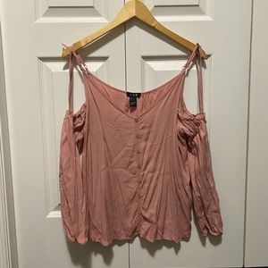 U2B Off-Shoulder Top with Sleeves